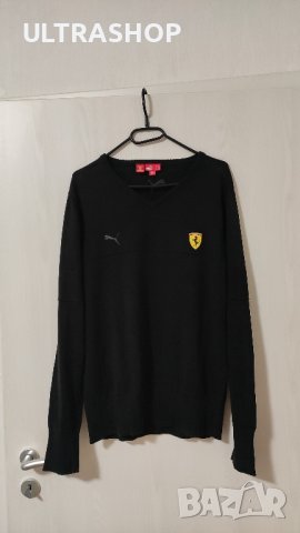 мъжки пуловер Puma x Ferrari M size , снимка 3 - Пуловери - 43518155