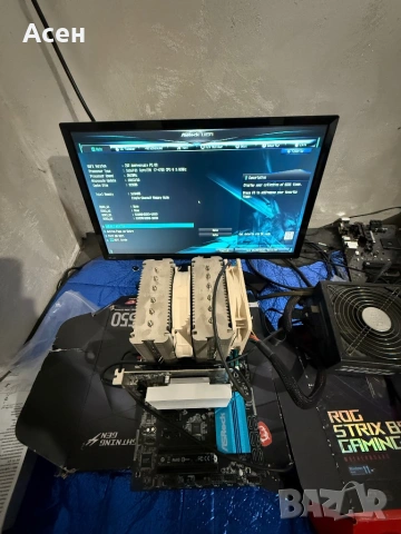 Дънна платка Asrock Z97 ANNIVERSARY LGA1150 И Процесор  Intel Core i7  4790  И рам 16gb, снимка 5 - Видеокарти - 41973630