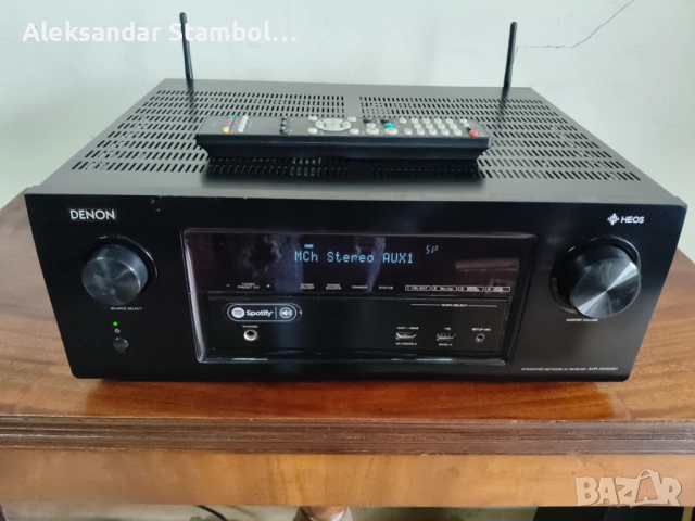 Кино ресийвър с Dolby ATMOS "Denon AVR-X3400H"