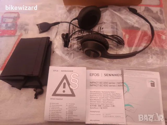 sennheiser impact sc230 слушалки с микрофон НОВИ, снимка 4 - Слушалки и портативни колонки - 49410282