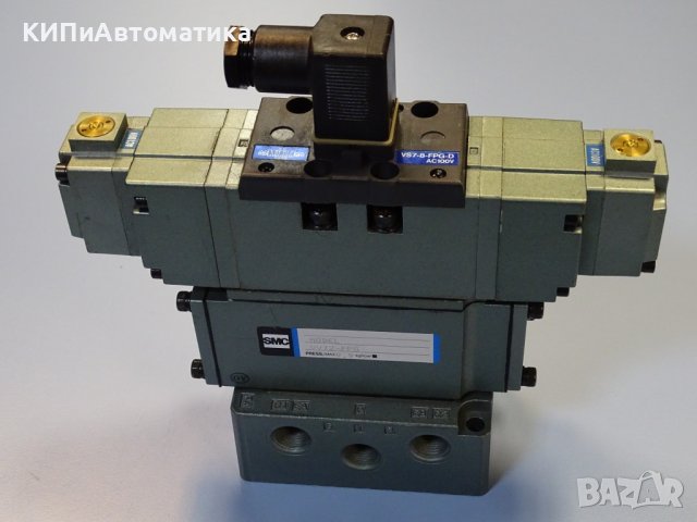 пневматичен разпределител SMC VS7-8FPG-D solenoid valve, снимка 12 - Резервни части за машини - 39639164