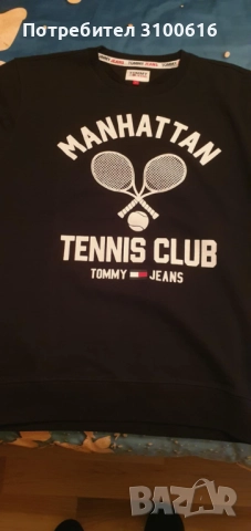 Ватирана мъжка блуза Tommy Hilfiger 100% оригинална