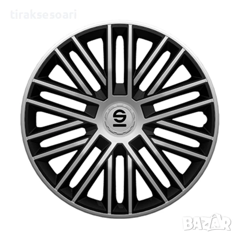 Тасове за джанти 14'' Sparco BERGAMO / SPC1485SVBK