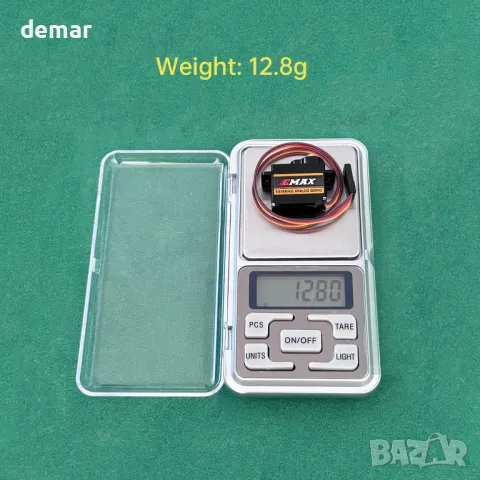 HAWK'S WORK Micro Servo 9g,комплект мотор с метална предавка за ръка на робот,(Emax ES08MA II),2 бр, снимка 7 - Друга електроника - 49114560