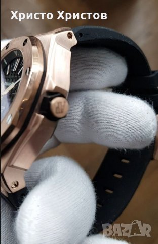 Мъжки механичен луксозен часовник Audemars Piguet Royal Oak, снимка 5 - Мъжки - 32963037