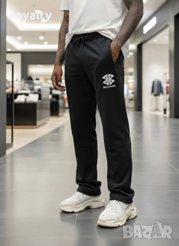 Balenciaga Мъжки Памучни Долнища Различни Цветове , снимка 2 - Спортни дрехи, екипи - 52988068