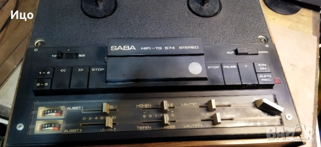 Saba HIFI-TG 574 H stereo ролков магнетофон., снимка 5 - Декове - 53047920