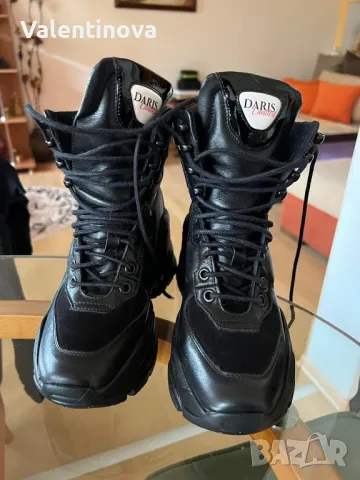 Дамски кецове на платформа, снимка 4 - Кецове - 47322451