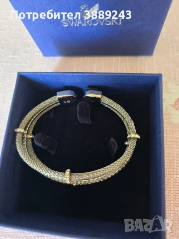 Гривна Swarovski , снимка 3 - Гривни - 51149698