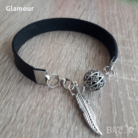 Кожена гривна , снимка 1