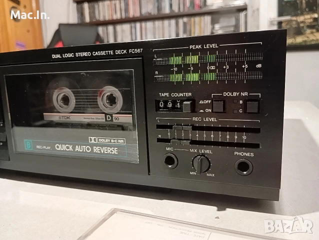 Cassette Deck Philips FC567, снимка 12 - Декове - 53541642