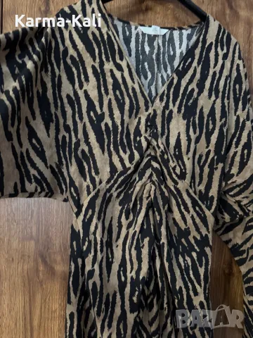 Секси рокля в животински принт , снимка 4 - Рокли - 49324890
