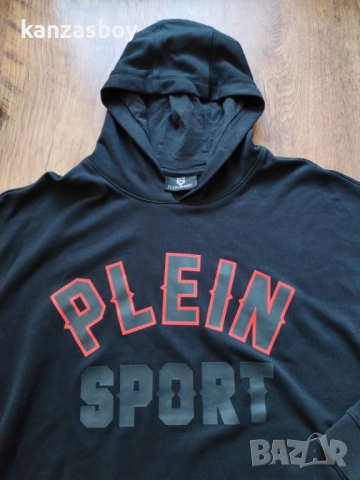 plein sport - страхотно мъжко горнище КАТО НОВО Л, снимка 3 - Спортни дрехи, екипи - 52541383