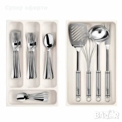 Разпределител за прибори Tescoma FlexiSPACE – Идеален ред във всяко чекмедже