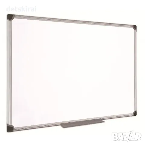БЯЛА ДЪСКА МАГНИТНА С АЛУМИНИЕВА РАМКА 90/120см