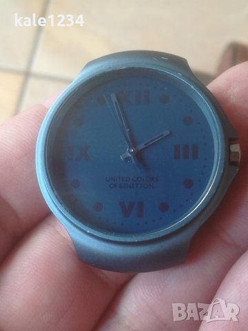 Часовник. United colours of benetton. Бенетон. Blue watch. , снимка 5 - Мъжки - 44858265