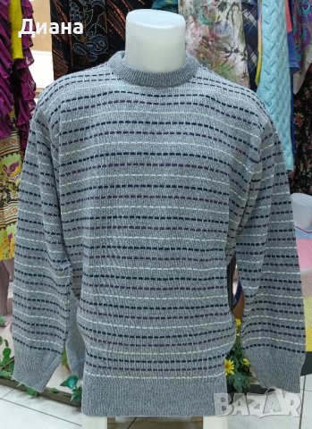 Мъжки пуловери от естествени материи-мерино,ламска вълна, снимка 5 - Пуловери - 43435793