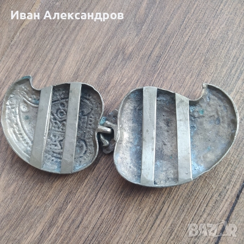 Посребрени тракийски пафти , снимка 5 - Антикварни и старинни предмети - 52845907