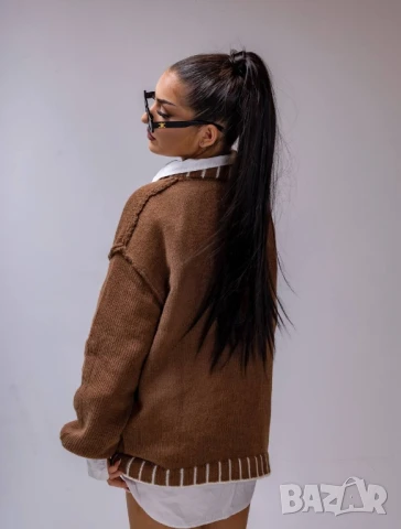 пуловер , снимка 2 - Блузи с дълъг ръкав и пуловери - 51163848