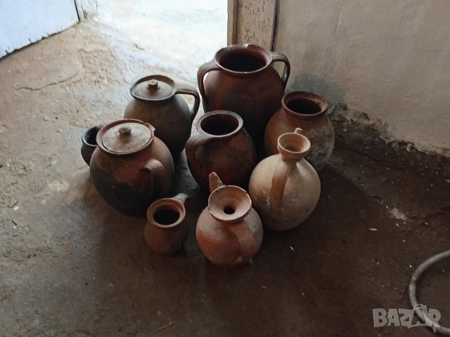 Стари Керамични съдове , снимка 6 - Декорация за дома - 53269165