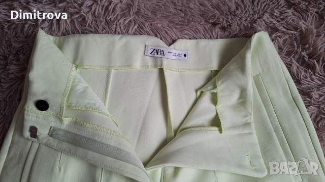 Продавам светло зелен панталон, снимка 4 - Панталони - 53400591