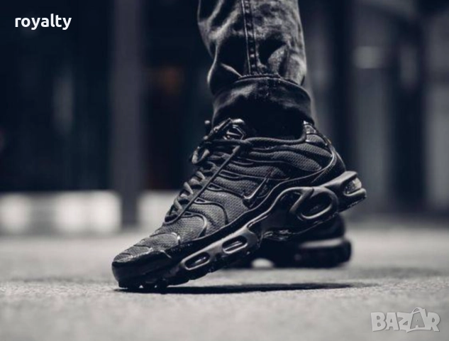 Маратонки Nike Air TNG- Цвят Черно, снимка 3 - Маратонки - 51635557