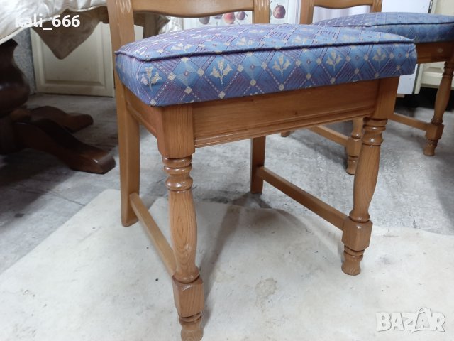 Маса+4 стола масив внос от Холандия , снимка 12 - Маси - 40024077