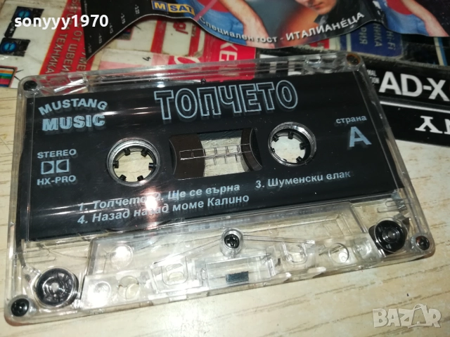 DJ ДАМЯН ТОПЧЕТО-ORIGINAL TAPE 2608251145, снимка 4 - Аудио касети - 51493214