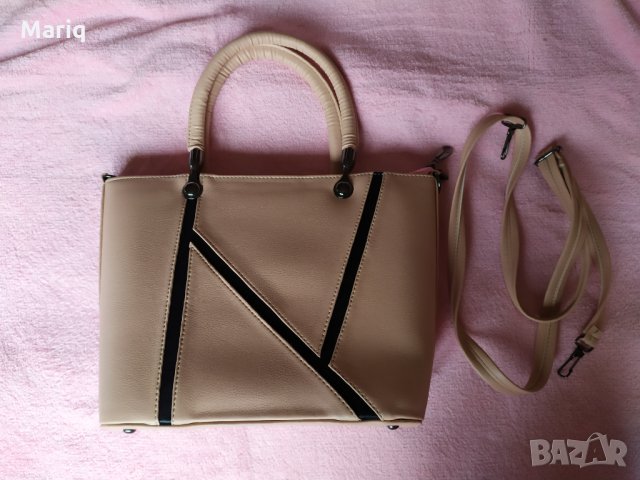 Розова дамска чанта нова, снимка 2 - Чанти - 32239148