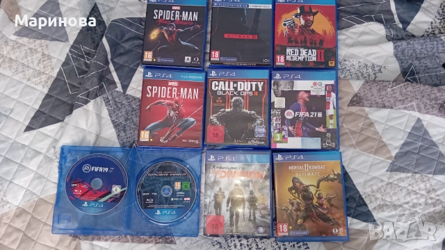 Playstation 4pro с 10 игри, снимка 2 - PlayStation конзоли - 53353794