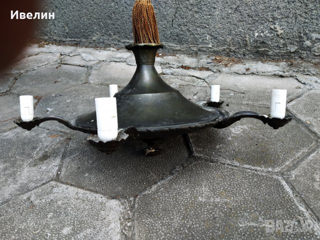 стар полилей арт деко, снимка 4 - Полилеи - 29043652