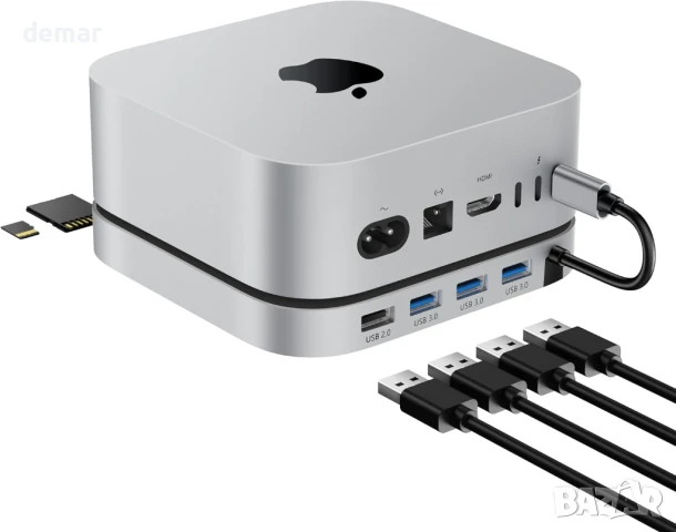 Докинг станция Stouchi Mac Mini за Mac Mini M4/M4 Pro 2024, снимка 1