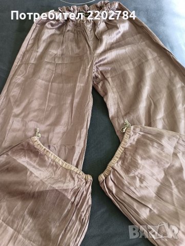 Два дамски панталона естествена коприна , снимка 6 - Панталони - 38503540