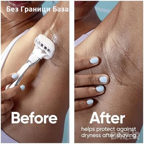 Нова Venus самобръсначка Gillettе 5 остриета + метална дръжка + душ поставка, снимка 7 - Други - 51488716