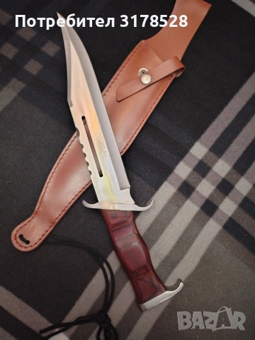 Нож Рамбо , снимка 5 - Ножове - 53097045