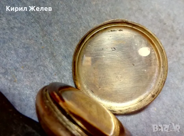 Стар СРЕБЪРЕН ДЖОБЕН ЧАСОВНИК СРЕБРО 800 с ПОЗЛАТА 6 РУБИНА РЕТРО ОРНАМЕНТИРАН 48858, снимка 4 - Антикварни и старинни предмети - 48006248
