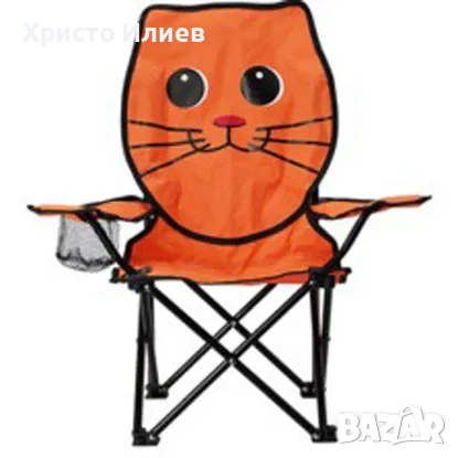 Детски къмпинг стол сгъваем стол за деца - 4 цвята, снимка 5 - Къмпинг мебели - 51917782