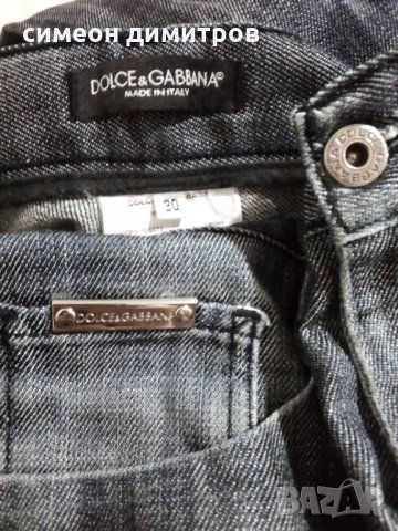 DOLCE & GABBANA -  italy size 30, снимка 3 - Дънки - 27880219