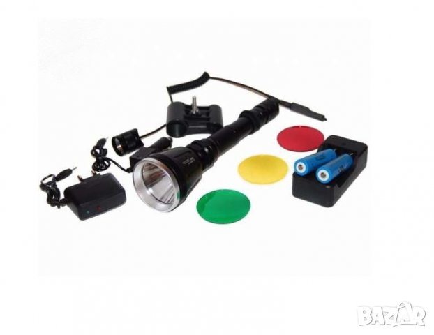 Фенер с две батерии BL-Q2888-T6, снимка 4 - Други - 33375113