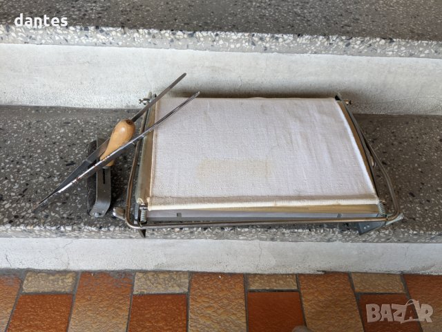 Сушилня за снимки. Trockenpresse DDR A2 Fotopresse, с валяк и пинсети Photo, снимка 3 - Други ценни предмети - 32411645