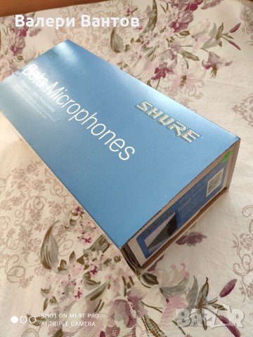 Мирофон Shure BETA 91, снимка 5 - Микрофони - 32804467