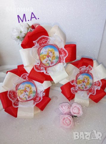 ''Принцеса Аврора'' красива панделка за коса., снимка 2 - Шноли, диадеми, ленти - 28941788