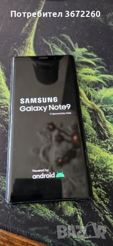 *МОКРЕН* Samsung Galaxy Note9, 512 GB + 8GB RAM, външно - отличен, снимка 3 - Samsung - 52232553