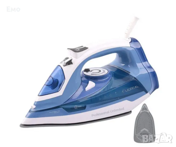 Парна ютия - 2200W, керамична плоча, 380мл резервоар. Гаранция 24 месеца , снимка 2 - Ютии - 48490913