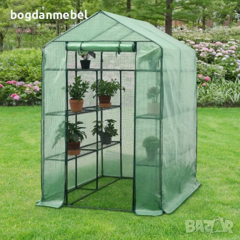 Оранжерия Vale с рафтове