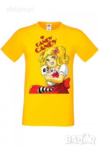 Мъжка тениска Candy Candy,Анимация,игра,Празник,Повод,, снимка 10 - Тениски - 37949119