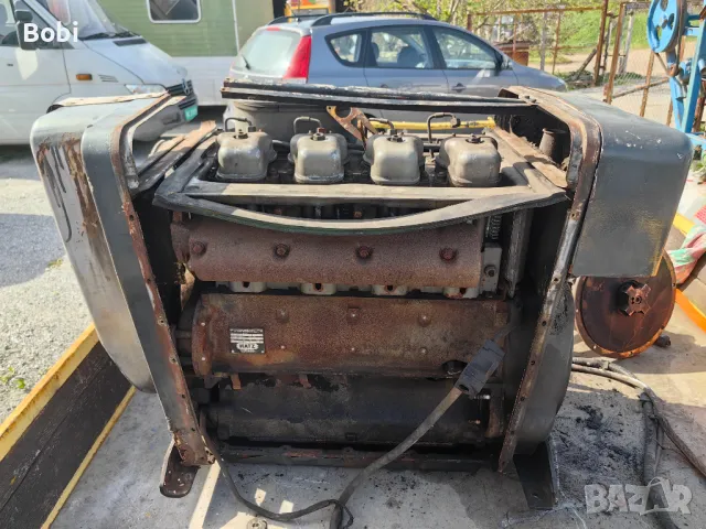 Двигател HATZ 4L40C със въздушно охлаждане на части