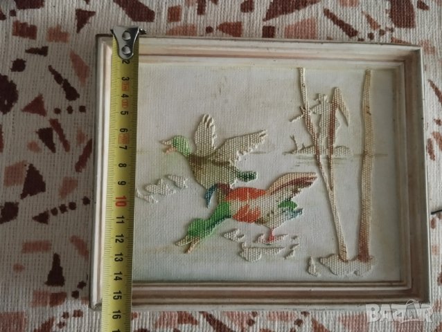 стара керамична декорация за стена, снимка 2 - Други ценни предмети - 40856787