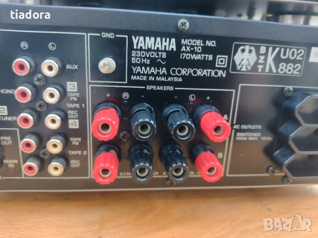 Yamaha AX-10 CDX-10 TX-10 KX-10, снимка 12 - Ресийвъри, усилватели, смесителни пултове - 39156309