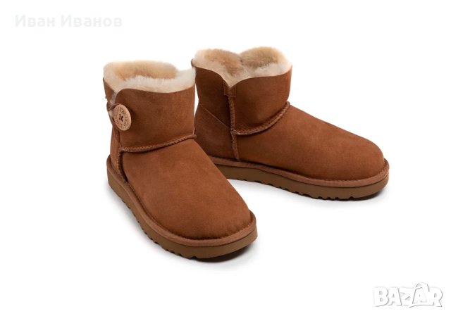 оригинални боти Mini Bailey Button II  номер 41-42, снимка 3 - Мъжки боти - 43316764
